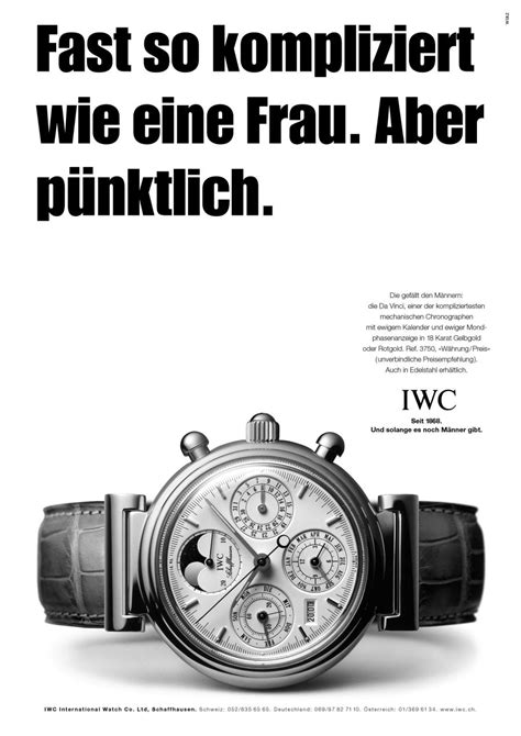 iwc werbung tickt aber richtig